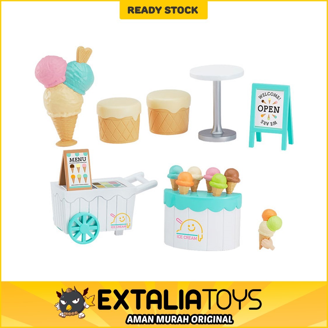 Nendoroid More Parts Collection: Ice Cream Shop (Set 6) Nendoroid More Parts Collection: Ice Cream Shop (Set 6)
